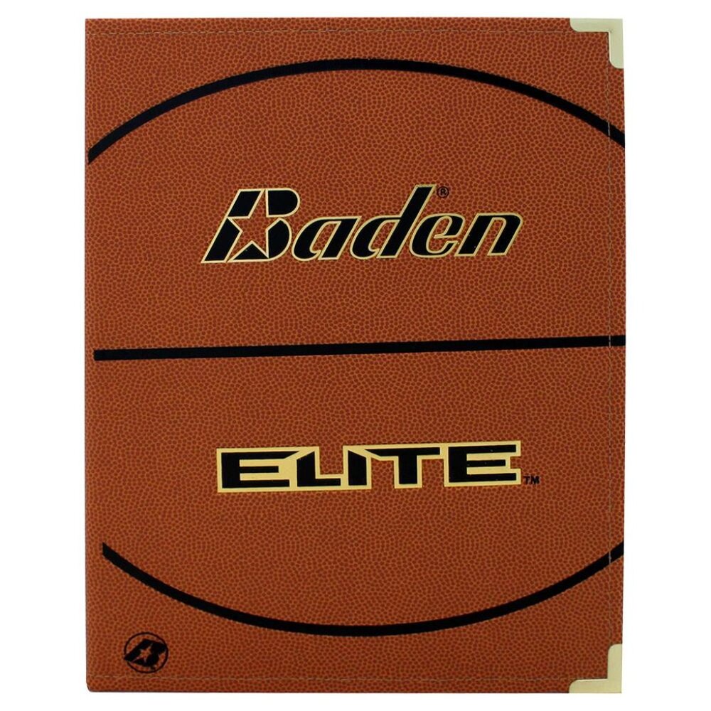 Baden Basketball Notebook Pebble Cover Lined Paper Inside Good Pre Owned Shape